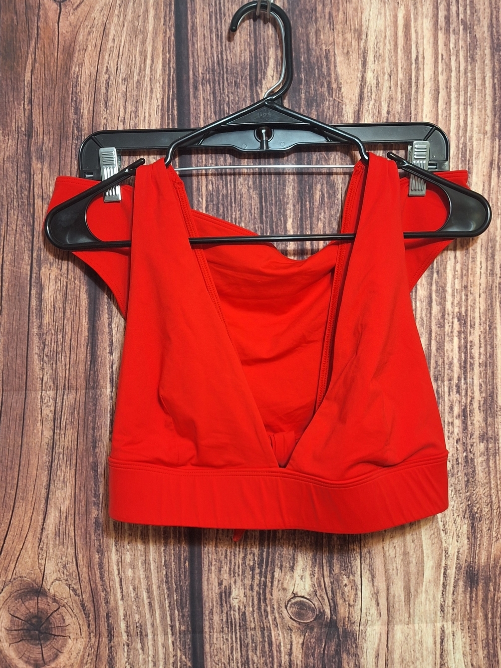 Everlane Lifeguard Red 2 Piece Bikini Set Top Is Large Bottoms Are XL